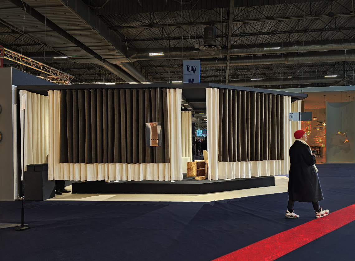SUR MESURE-C Design Exhibition-Salon MAISON ET OBJET JANVIER 2024- Stand LEMON- 37 m2
